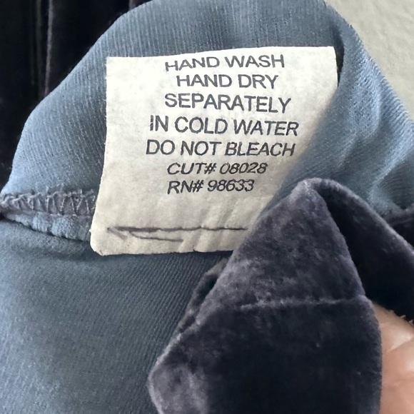 Vintage Velvet Silk Maxi Dress Sleeveless Empire Whimsigoth Y2K Dark Purple S - Picture 11 of 12